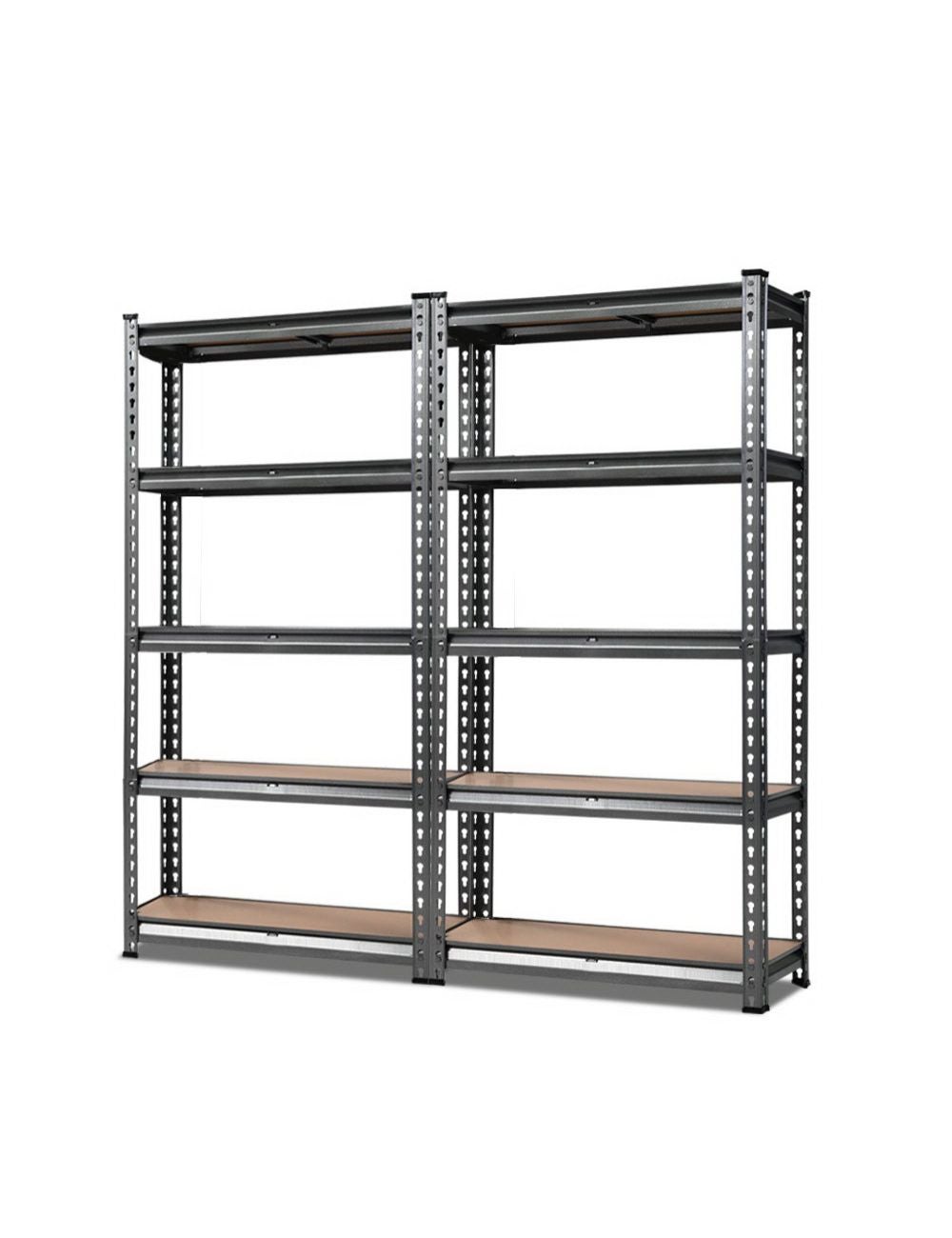 Giantz 2x1.5M Steel Warehouse Racking Rack Shelving Storage Garage ...