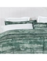 Amsons Pure Cotton Quilt Cover Set With Extra Standard Pillowcases - Eden Sage, hi-res