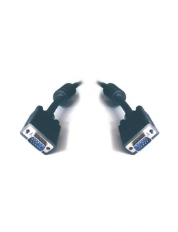 8WARE VGA Monitor Cable 15m HD15 pin Male to Male with Filter UL Approved