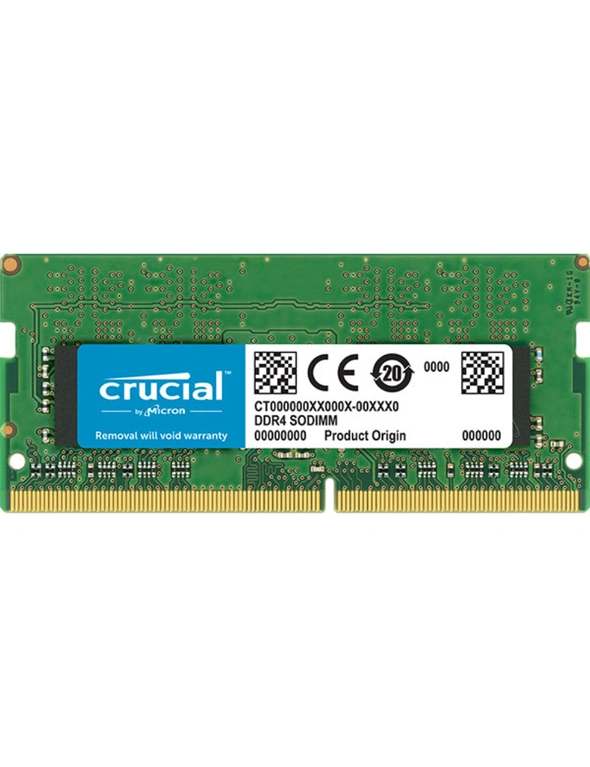 MICRON CRUCIAL 4GB 1x4GB DDR4 SODIMM 2400MHz CL17 Single Stick Notebook Laptop Memory RAM, hi-res image number null