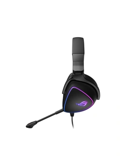 ASUS ROG Delta S Lightweight USB-C Gaming Headset with AI noise-canceling mic, MQA rendering technology, RGB lighting, PC, Switch & PS5