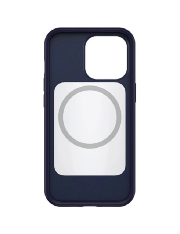 OTTERBOX Apple iPhone 13 Pro Symmetry Series+ Antimicrobial Case with MagSafe - Navy Captain Blue 77-83590, Wireless charging compatible, hi-res image number null