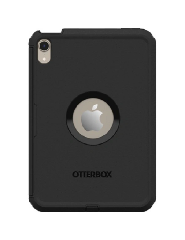 OTTERBOX Apple iPad mini 8.3-inch 6th gen Defender Series Case - Black77-87476, Multi-Layer Defense, Port Protection, Scratch Protection, hi-res image number null