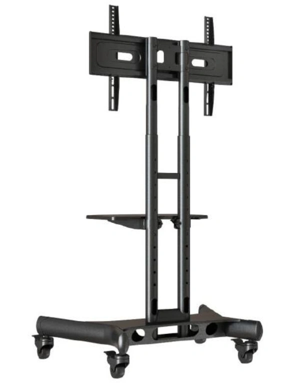 Atdec mobile TV Cart Black - AD-TVC-45 - Supports Up to 65"45kg - Adjustable height, hi-res image number null