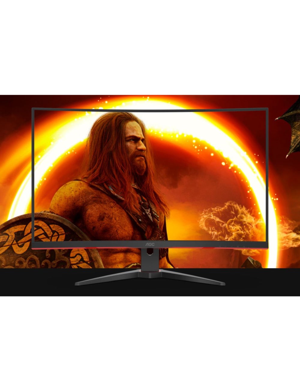 AOC 31.5' Curved 1ms 165Hz Full HD FreeSync Ultra Narrow Border