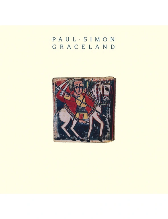 Crosley Record Storage Crate Paul Smon Graceland Vinyl Album Bundle, hi-res image number null