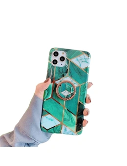 Anyco Blue-Grey Mobile Marble Oil Painting Pattern Phone Case For iPhone Back Cover Soft Silicone Apple iPhone Compatible