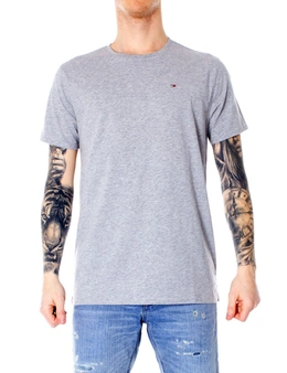 Tommy Hilfiger Men's T-Shirt In Grey -XXL