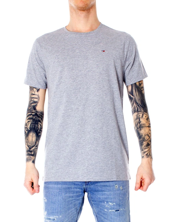 Tommy Hilfiger Men's T-Shirt In Grey -XXL, hi-res image number null