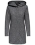 Only Women's Coat In Grey, hi-res