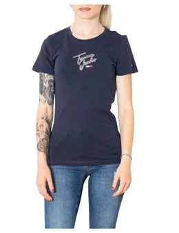 Tommy Hilfiger Jeans Women's T-Shirt In Blue