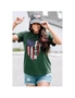 Azura Exchange Green USA American Flag Faith Print T Shirt, hi-res