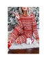 Azura Exchange Red Christmas Tree Reindeer Pullover and Pants Lounge Set, hi-res
