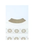Azura Exchange White Christmas Snowflake High Neck Knit Sweater, hi-res