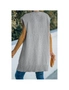 Azura Exchange Gray Basic Vest Cardigan Sweater, hi-res