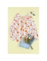 Azura Exchange Orange Split V Neck Floral Print Dolman Blouse, hi-res
