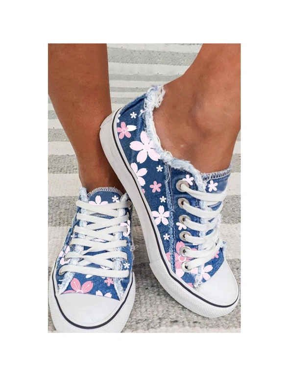 Azura Exchange Cherry Blossoms Canvas Shoes, hi-res image number null