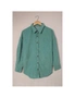 Azura Exchange Green Corduroy Button Pocket Shirt, hi-res