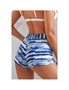 Azura Exchange Blue Drawstring Tie-dye Swim Shorts, hi-res