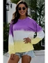 Modena Color Block Tie Dye Pullover Sweatshirt, hi-res