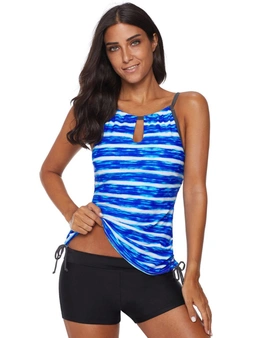 Blue Print Tankini Swimwear