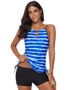 Blue Print Tankini Swimwear, hi-res