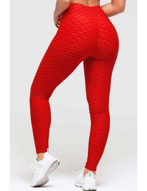 Red Perfect Shape Leggings, hi-res image number null
