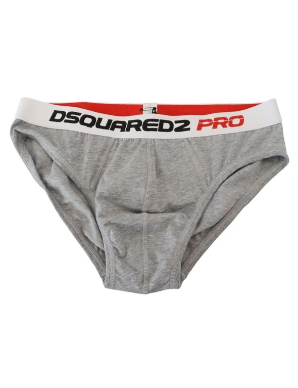 DSQUARED2 Brief with Elastic Waistband in Gray | Katies