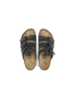 Birkenstock Men's Florida Birko-Flor Soft Footbed Sandals (Blue, Size 41 EU), hi-res
