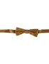 Dolce & Gabbana Gold 100% Silk Adjustable Neck Papillon Men Bow Tie, hi-res