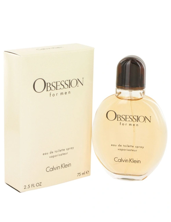 Obsession Eau De Toilette Spray By Calvin Klein 75 ml -75  ml, hi-res image number null