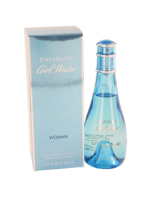 Cool Water Eau De Toilette Spray By Davidoff 100 ml -100  ml, hi-res image number null