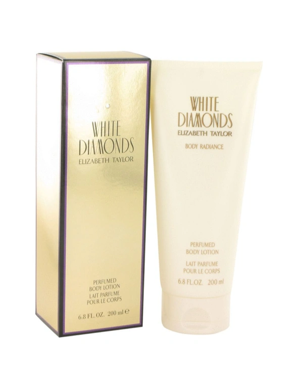 White Diamonds Body Lotion By Elizabeth Taylor 200 ml, hi-res image number null