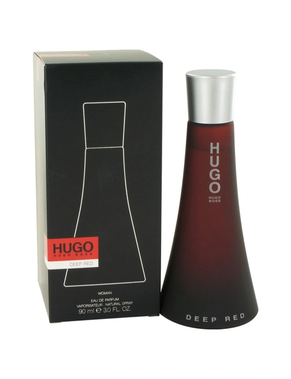 Hugo Deep Red Eau De Parfum Spray By Hugo Boss 90 ml -90  ml, hi-res image number null