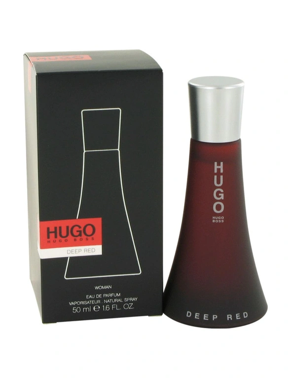 Hugo Deep Red Eau De Parfum Spray By Hugo Boss 50 ml -50  ml, hi-res image number null