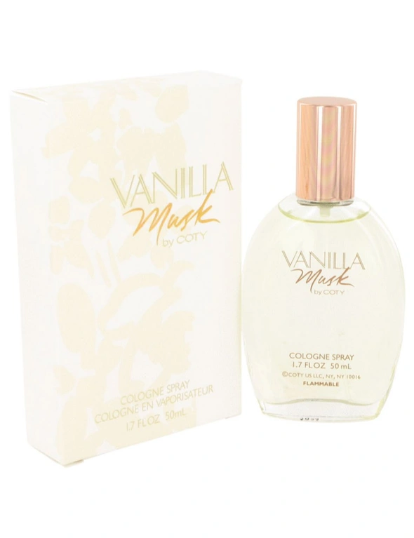 Vanilla Musk Cologne Spray By Coty 50 ml, hi-res image number null