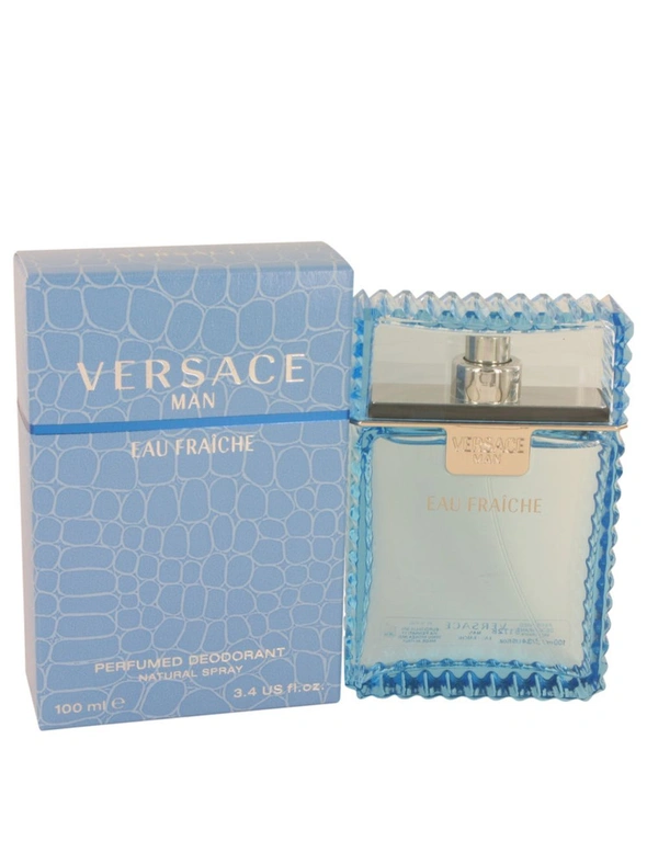 Versace Man Eau Fraiche Deodorant Spray By Versace 100 ml -100  ml, hi-res image number null