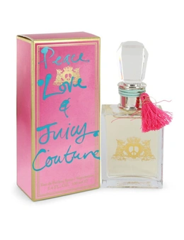 Peace Love & Juicy Couture Eau De Parfum Spray By Juicy Couture 100 ml