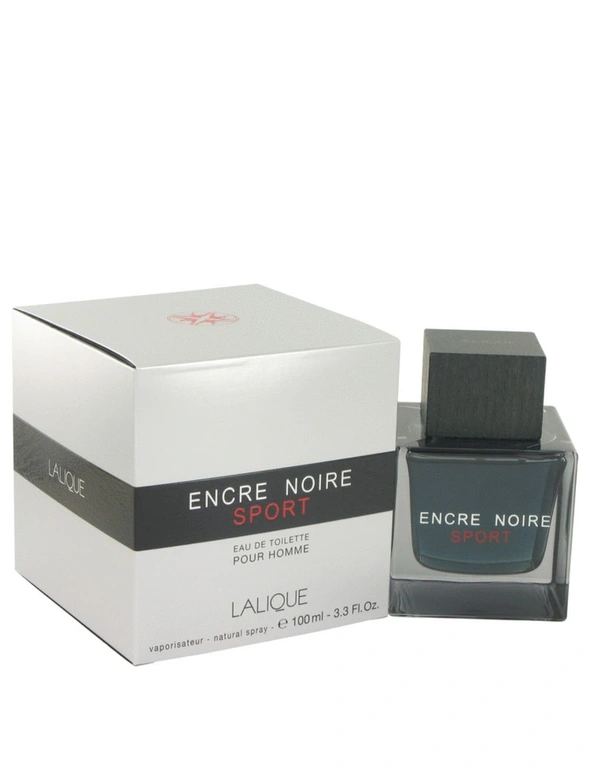 Encre Noire Sport Eau De Toilette Spray By Lalique 100 ml -100  ml, hi-res image number null