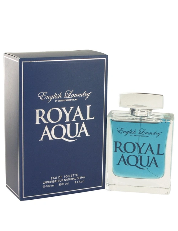Royal Aqua Eau De Toilette Spray By English Laundry 100 ml -100  ml, hi-res image number null