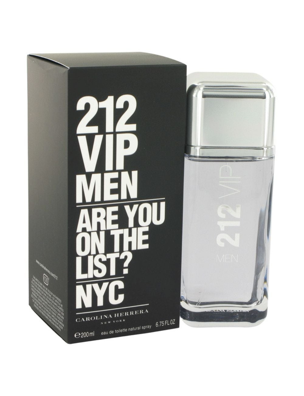 Carolina Herrera 212 Vip Men's Edt Spray - 6.75 fl oz bottle