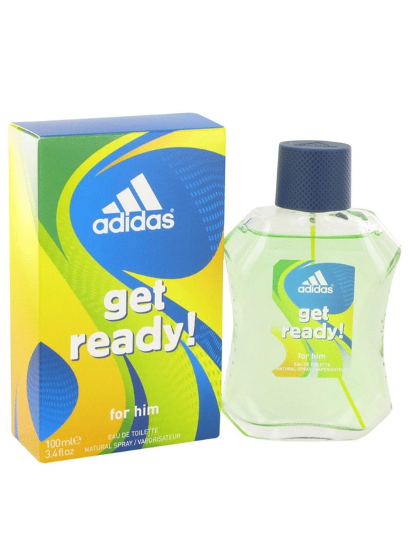 Adidas Get Ready Eau De Toilette Spray By Adidas 100 ml, hi-res image number null