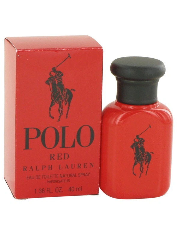 Polo Red Eau De Toilette Spray By Ralph Lauren 38 ml -38  ml, hi-res image number null