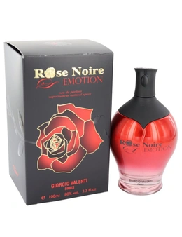 Rose Noire Emotion Eau De Parfum Spray By Giorgio Valenti 100 ml -100  ml