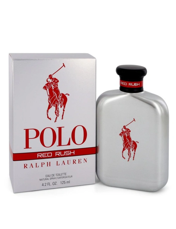Polo Red Rush Eau De Toilette Spray By Ralph Lauren 125 ml, hi-res image number null