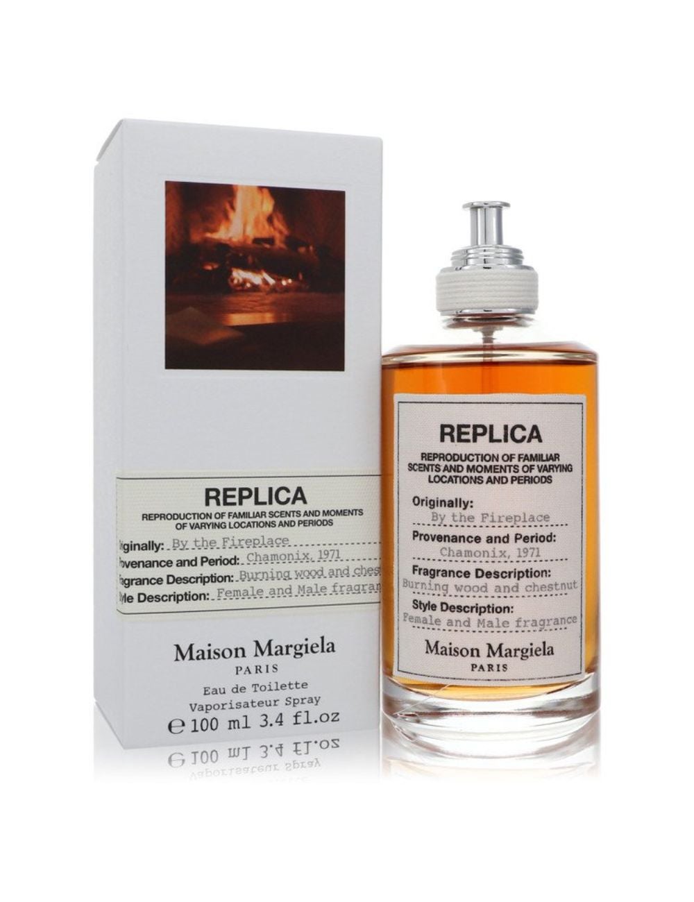 Replica By The Fireplace Eau De Toilette Spray (Unisex) By Maison ...