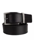 Reversible Black Calfskin Belt by Harmont & Blaine, hi-res