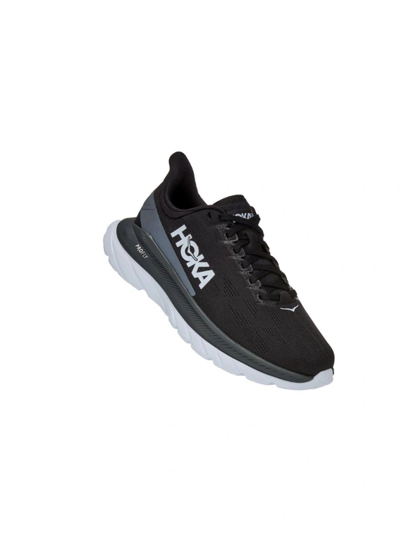 Hoka One One Women's Mach 4 Running Shoes (Black/Dark Shadow, Size 10 US)