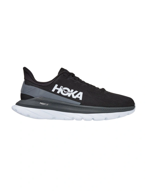 Hoka One One Women's Mach 4 Running Shoes (Black/Dark Shadow, Size 11 US), hi-res image number null