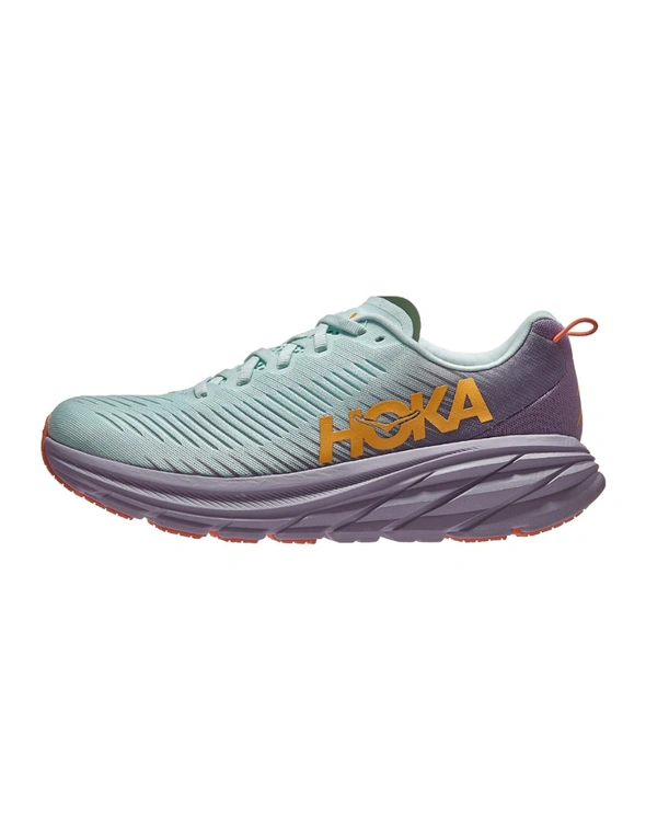 Hoka One One Women's Rincon 3 Running Shoes (Blue Glass/Chalk Violet, Size  10 US)